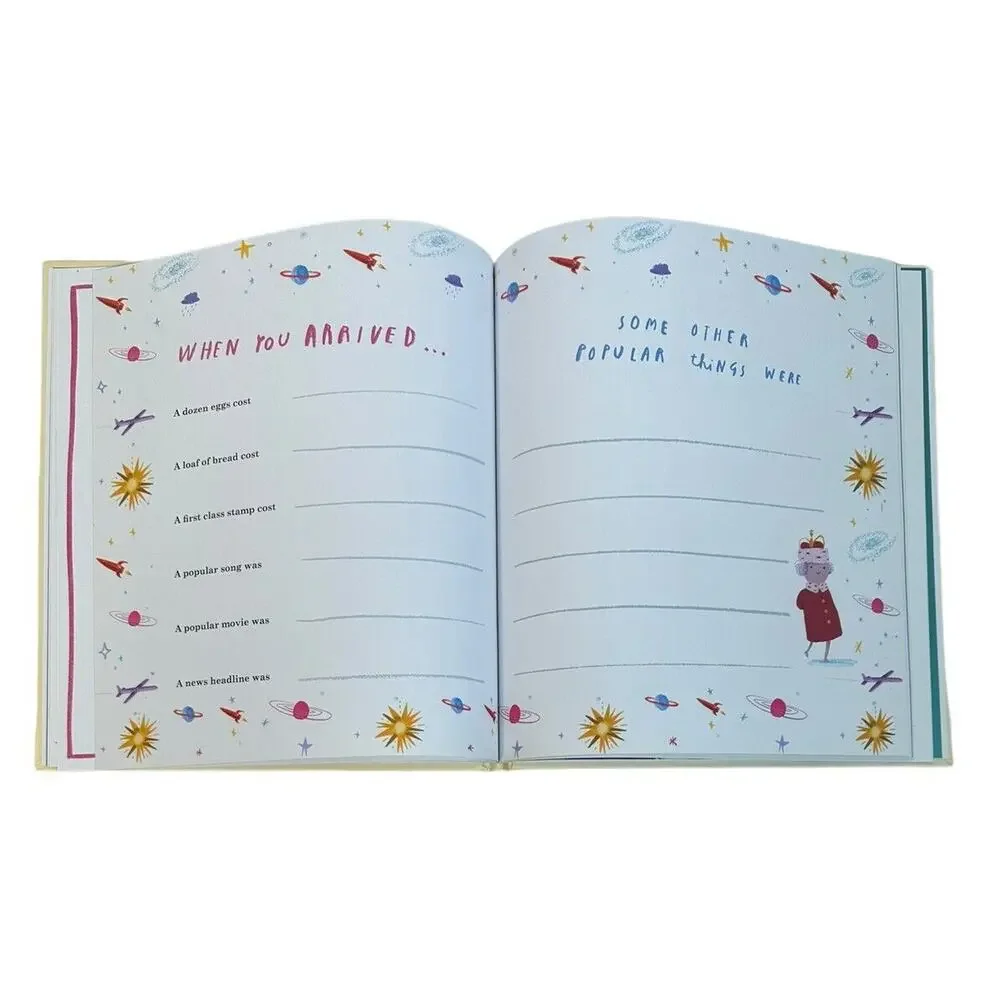 Your Life on Earth Record Book for Babies Children Your Life on Earth Hardcover